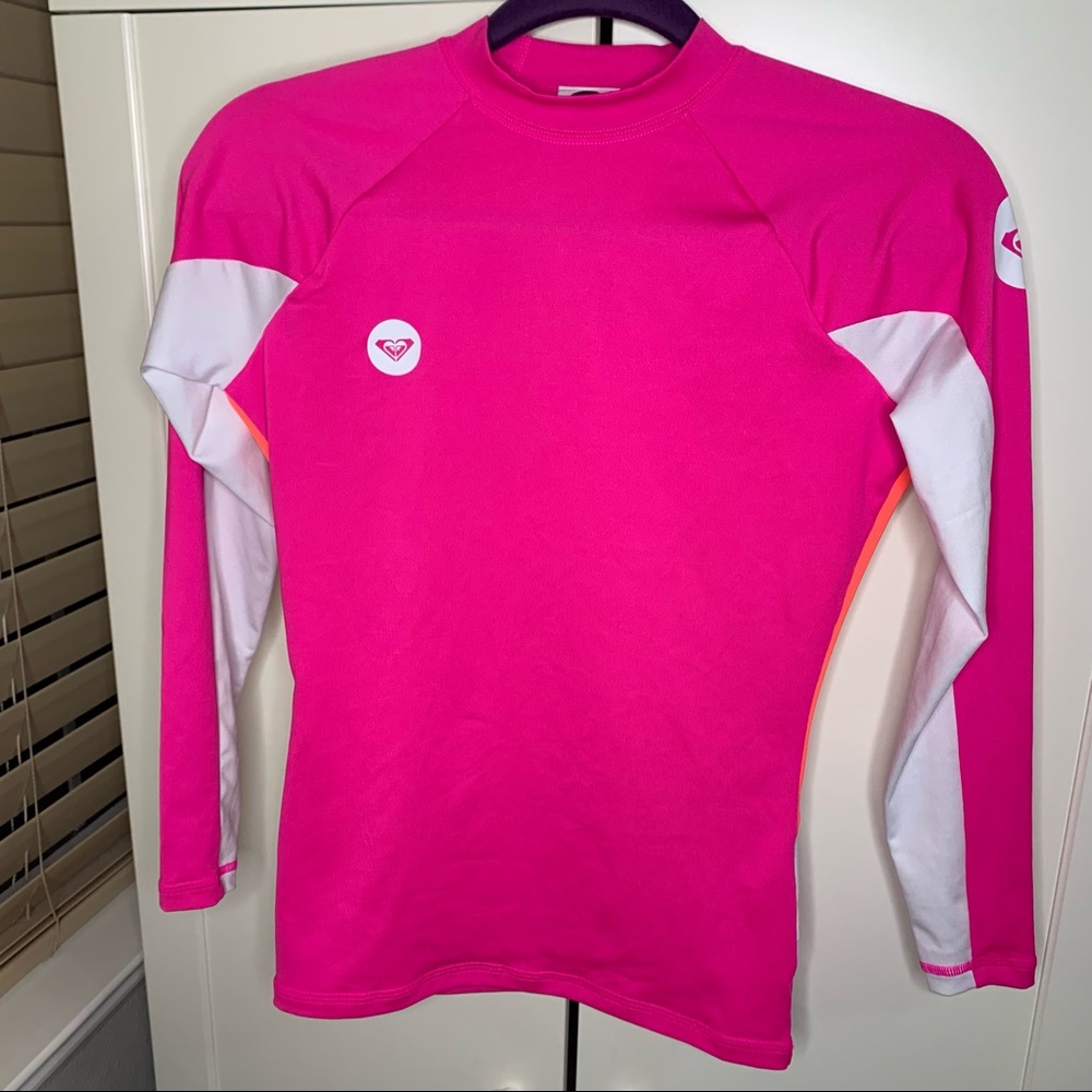 Roxy Long Sleeved Swim Rash Guard